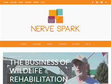 Tablet Screenshot of nervespark.com